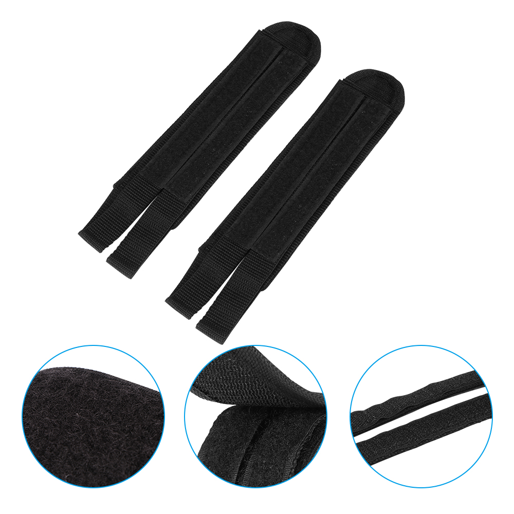 1pair of Pedal Straps,Kids Pedal Straps Bike Pedal Straps Bike Foot Straps Black