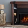 thumbnail image 6 of Real Flame Aspen 49" Electric Fireplace in Chestnut Barnwood, 6 of 9