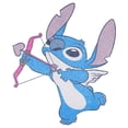 thumbnail image 2 of Boy's Lilo & Stitch Cupid Stitch With Heart Arrows  Graphic Tee White X Small, 2 of 4