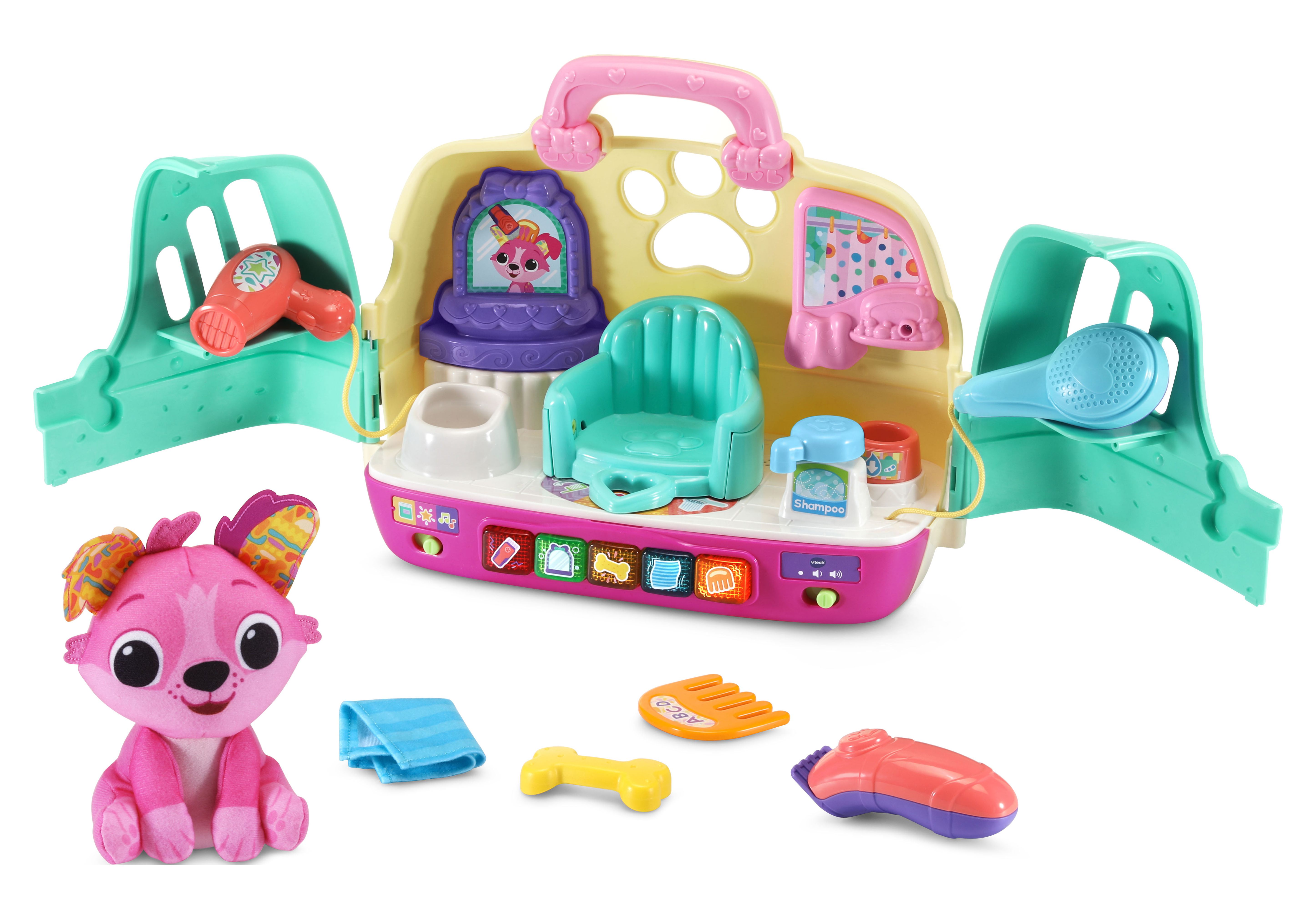 VTech® Glam & Go Puppy Salon™ & Carrier With Grooming Tools - image 5 of 8