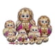 thumbnail image 5 of Juguete hecho a mano de muñecas anidadas de 15 capas de madera,Apilamiento anidado conjunto decoración del hogar,Muñecas anidadas Matryoshka rusa Regalos de Zulema Muñeca rusa, 5 of 8