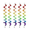 Firlar Outdoor Rainbow Rotating Colorful Wind Strip Camping Toy
