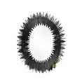 thumbnail image 1 of Miroir Crisma de couleur noire, 1 of 2