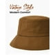 thumbnail image 2 of Gorro de pescador FURTALK de algodón lavado para mujer, color naranja oscuro, 2 of 8