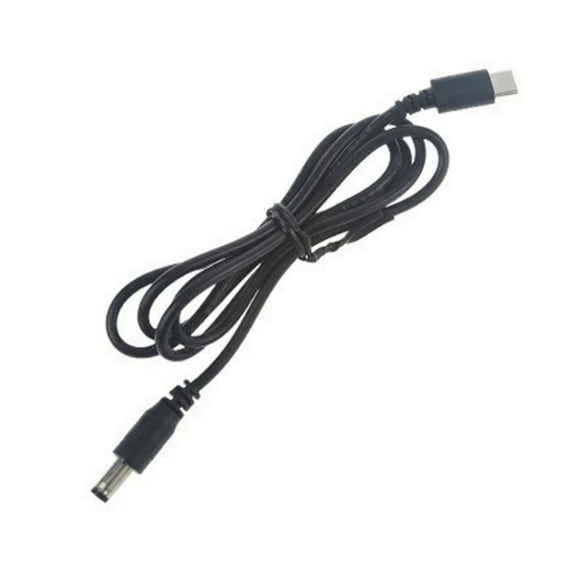 Jesscasday Type C to DC5.5mm Round Charging Cable 12V Suitable for Home Office Electronic