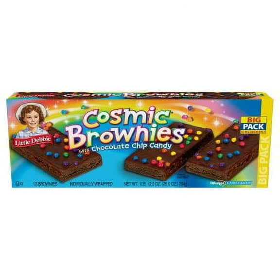 Little Debbie Cosmic Brownies (2.33oz / 12pk) pack of 3