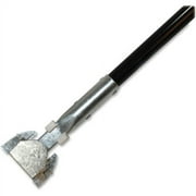 Genuine Joe, GJO02332, Clip-on Dust Mop Steel Handle, 1 Each, Black