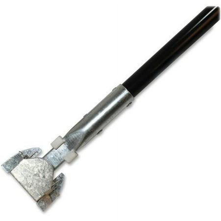 Genuine Joe, GJO02332, Clip-on Dust Mop Steel Handle, 1 Each, Black