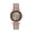 Pink, variant on Yungyresw Women's Watches PU Leather Textured Band Digital Casual Dress Wristwatches Office Casual Minimal Fashion Work Watch Pink