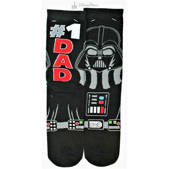 Disney Parks Darth Vader #1 Dad mens socks