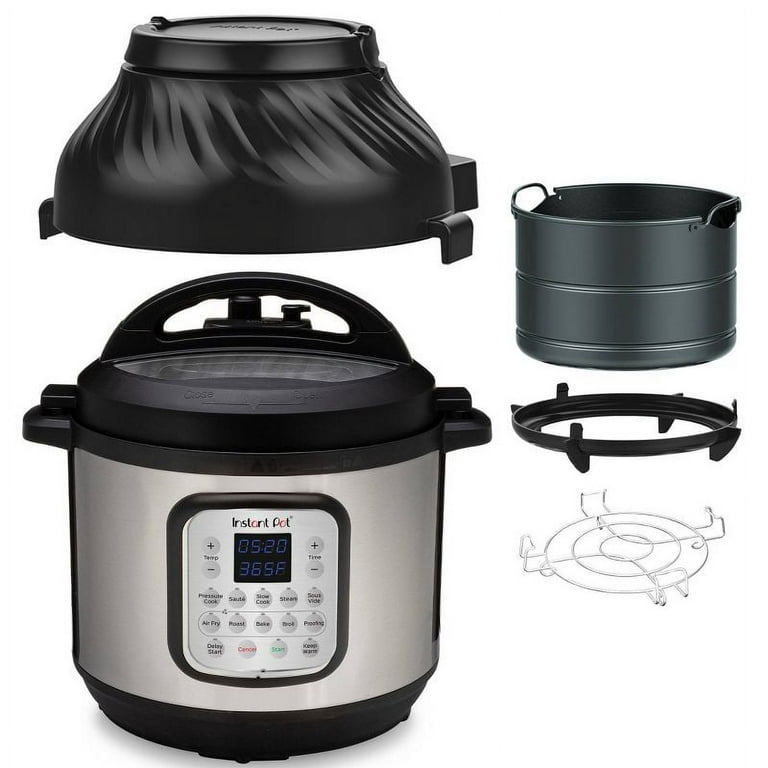 Instant Pot Duo Crisp XL 8Qt 11-in-1 Air Fryer & Electric Pressure Cooker  Combo