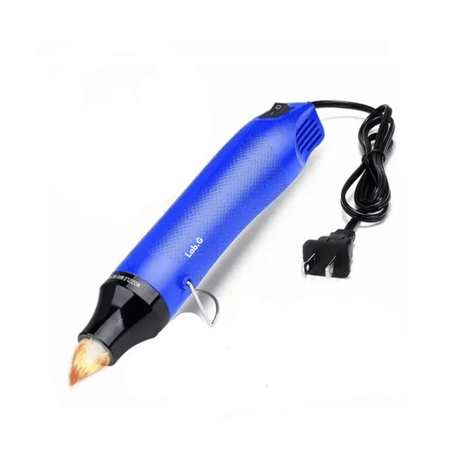Pistola De Calor Portátil, Pistola De Aire Caliente Diy 300w Lab.GAzul