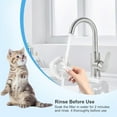thumbnail image 4 of 16 Pack Cat Water Fountain Replacement Filters for Ophanie , 8 Pcs Cats Fountain Filters & 8 Pcs Pre-Filter Sponges for 95oz/2.8L 135oz/4L 67oz/2L Automatic Pet Dog Fountain Water Dispenser Filter, 4 of 7