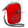 thumbnail image 2 of USA Gear Glucose Monitor Case and Inhaler Holder - Water Resistant Neoprene, Belt Loop, Wrist Strap, 2 of 9