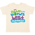 thumbnail image 3 of Inktastic My Daddy is the World’s Best Pharmacist Boys or Girls Toddler T-Shirt, 3 of 5