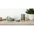 thumbnail image 5 of Bone Dry Lattice Pet Bowl, Dishwasher Safe, Large Set, 7.5x2.4", Hunter Green, 2 Count, 5 of 5