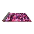 thumbnail image 2 of Ahgly Company Indoor Square Abstract Pink Contemporary Area Rugs, 3' Square, 2 of 4