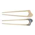 thumbnail image 4 of 2 Pcs Bâtonnets de Cheveux Rétro en Alliage Accessoires de Cheveux en Forme de U pour Femmes, 4 of 8