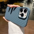 thumbnail image 5 of Funda fina de silicona suave para iPhone, malla transpirable, rejilla tejida, refrigeración, 15, 14, 13, 12, 11 Pro Max Plus, 5 of 5