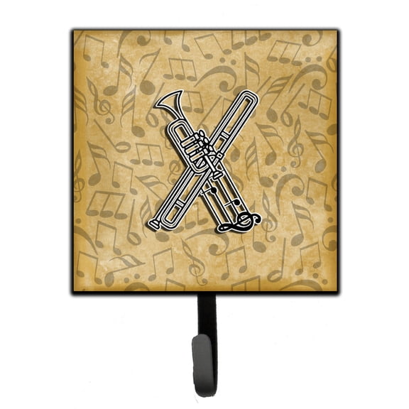 Letter X Musical Instrument Alphabet Leash or Key Holder