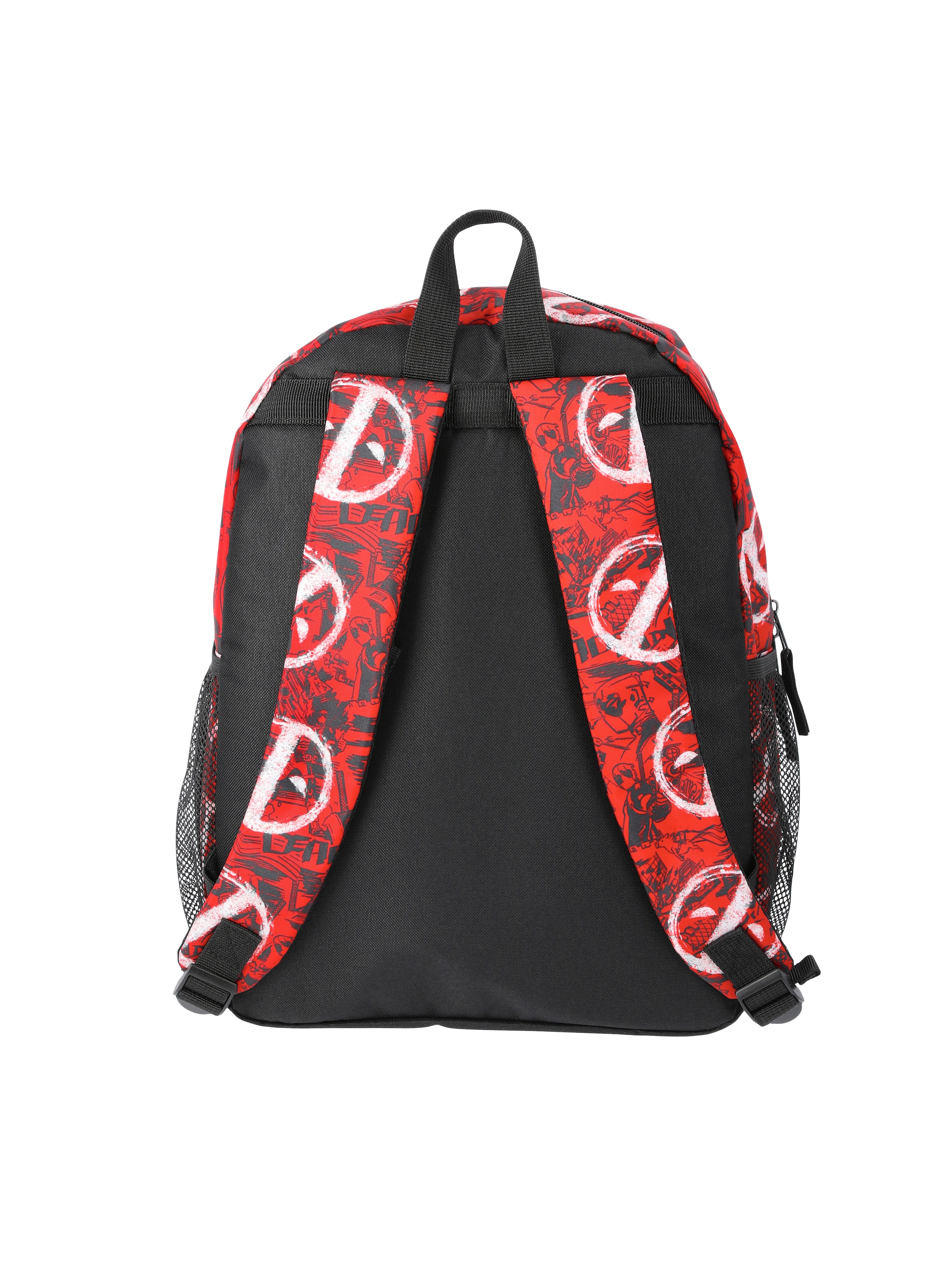 Bioworld Marvel Zaino Tattico Deadpool Per Adulti - Rosso, Con Scomparto Per PC - Edizione Limitata