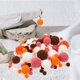 thumbnail image 1 of unbranded Bolas De Pom Pom Artificiales Marrón Para Manualidades Decorativas Y Accesorios De Vestir, 1 of 6