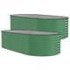 thumbnail image 1 of Garvee cama de cultivo elevada de acero galvanizado, jardinera metálica resistente al óxido para verduras, flores y hierbas, de fácil armado para jardín, 1 of 8