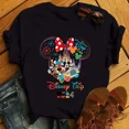 thumbnail image 3 of Camiseta de algodón para niños de Disney Trip 2024, camisetas divertidas de Mickey Minnie, camisetas de vacaciones en Disneyland para bebés, ropa para niños, 3 of 5