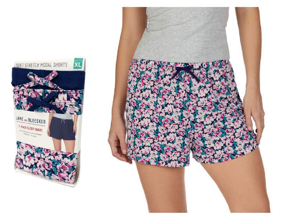 Jane And Bleecker Ladies' Women's Sleep Short, 2-pack Multiple - Foto 2