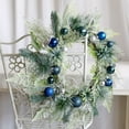 thumbnail image 3 of Front Door Wreath Winter Holiday Wreath for Front Door Christmas Decorations, 3 of 10