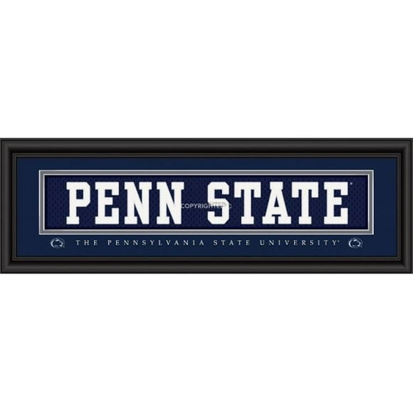 Penn State Nittany Lions Cousu Imprimé Slogan Uniforme - Penn State