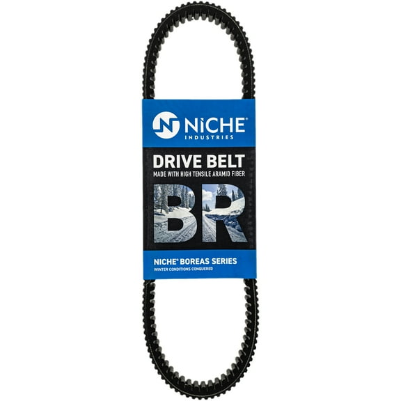 Niche BOREAS Drive Belt for Polaris WideTrak IQ FS 3211127 Snowmobile 519-CDB2376T