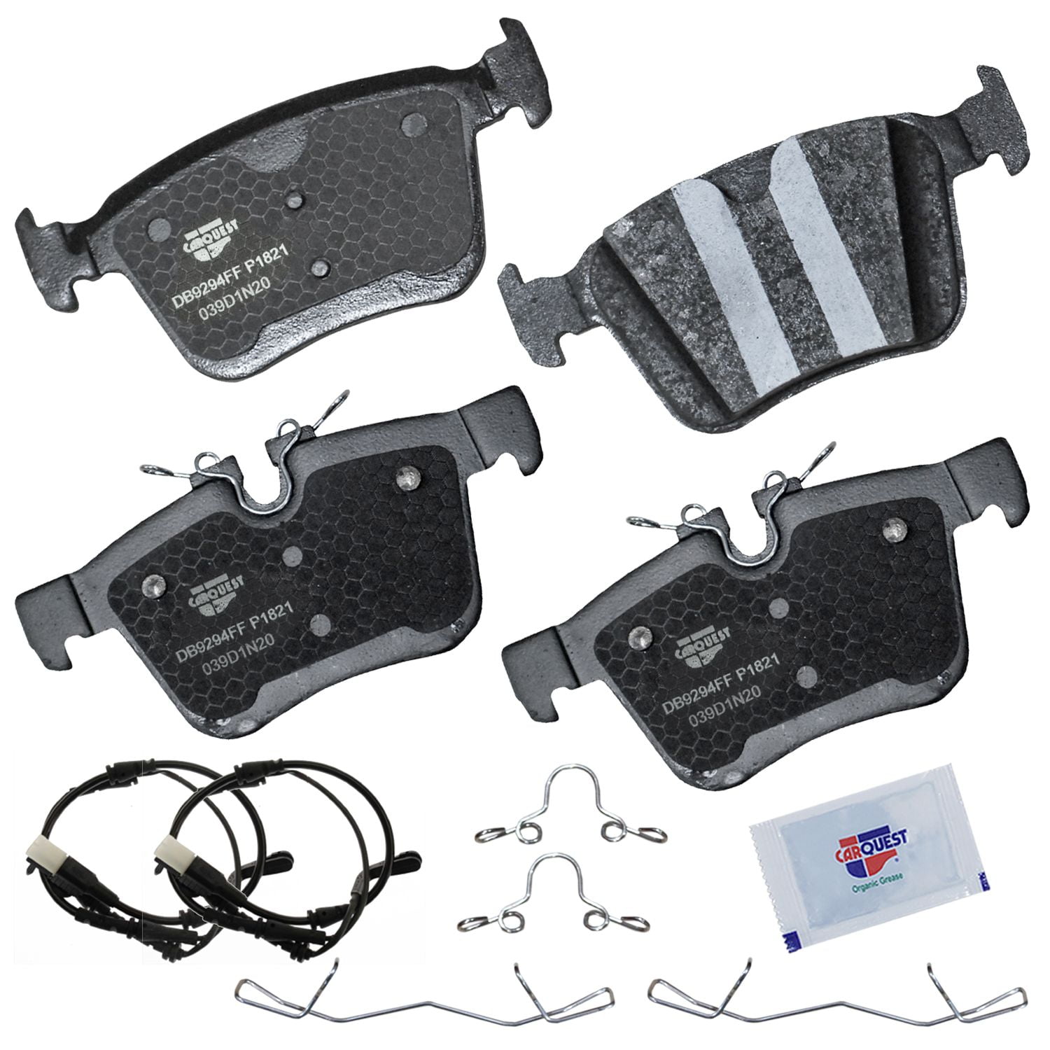 Carquest Professional Platinum Ceramic Brake Pads (4Pad Set