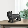 thumbnail image 1 of Escultura de Perro de Simulación creativa Colco Estatua de mesa color Negro, 1 of 8
