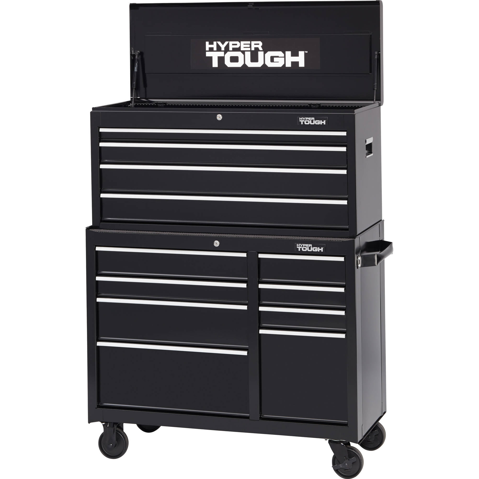Mechanic Chest Toolbox 4 Drawer Cabinet Hyper Tough 26"W Ball Bearing Tool Box 