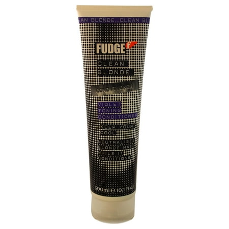 Fudge Clean Blonde Violet Toning Conditioner, 10.1 (Best Toning Conditioner Blonde Hair)