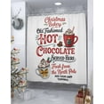 thumbnail image 6 of Christmas Hot Chocolate Cocoa Bathroom Shower Curtains with Hooks, Coffee Winter Red Cup Waterproof Fabric Washable Shower Curtain for Home Hotel Bathtub Decor 54x78 Inch, 6 of 8