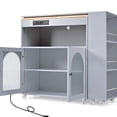 thumbnail image 3 of Customizable Kitchen Island with Rubber Wood and MDF Construction / Strong and Long - lasting Kitchen Furniture, 3 of 6