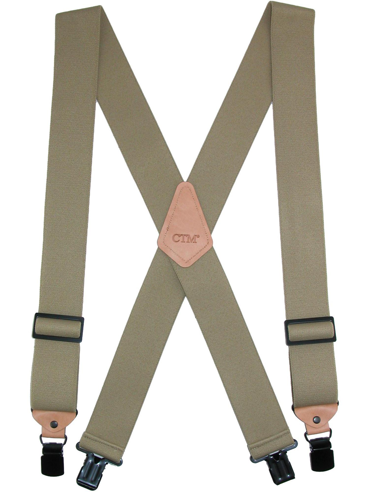 CTM CTM® Heavy Duty ClipEnd Work Suspenders (Men's)