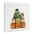 thumbnail image 2 of Stupell Industries Eclectic Travel Suitcases & Camera Canvas Art, 17 x 17, by Amanda Greenwood, 2 of 8