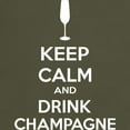 thumbnail image 3 of CafePress - Keep Calm And Drink Champagne Dark T Shirt - Men's Classic Graphic Cotton T-Shirt, 3 of 4