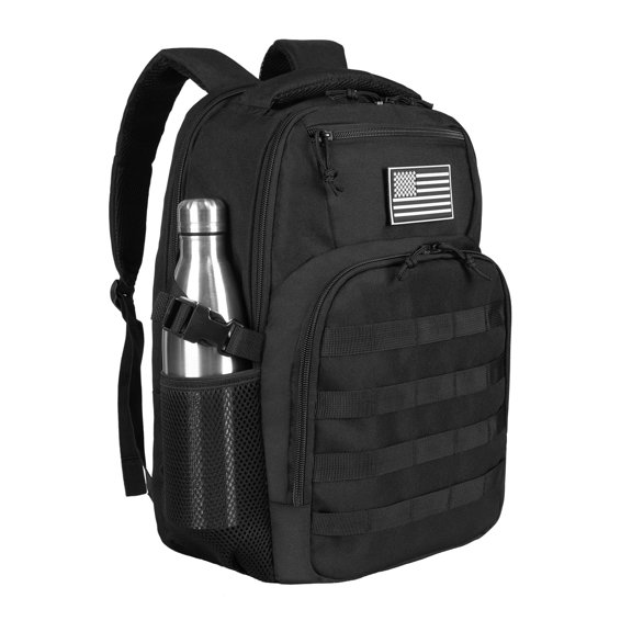 Mochila de viaje para portátil Ogguno 15.6 pulgadas, 30 L, para hombre, negra
