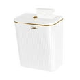 thumbnail image 4 of Garbage Can Rubbish Container Storage Bucket Wall Mounted Kitchen Counter Compost Bin , L L, 4 of 8