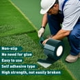 thumbnail image 3 of Artificial Turf Tape Double Sided Artificial Grass Seaming Tape 5.9in x 16.4ft Self-Adhesive Outdoor Grass Carpet Tape for Lawn Outdoor Carpet Jointing and Connecting Fake Grass, Green, 3 of 7