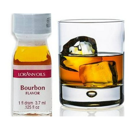 Lorann Oils Bourbon 1 Dram Super Strength Flavor Extract Candy Baking Includes 1 Dram Dropper And Recipe