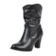 thumbnail image 2 of Zapatos de mujer Moda Color sólido Cuadrado Tacones altos Casual Cálido Resistente al desgaste Botas de vaquero de lana sin cordones Wmkox8yii  hfjk3201, 2 of 5