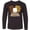 AB-Black, variant on Inktastic I Love S'mores Long Sleeve Youth T-Shirt
