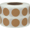 thumbnail image 2 of Tan Circle Dot Stickers | 0.5" Inch Round | 1000 Pack, 2 of 3