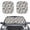 Abstract Camo Pattern, variant on XYZCANDO Car Windshield Sun Shade with Desert Camo Print, Foldable Sun Shade for Your Vehicle, Blocks Harmful Uv Rays and Keeps Interior Cool for Daily Parking