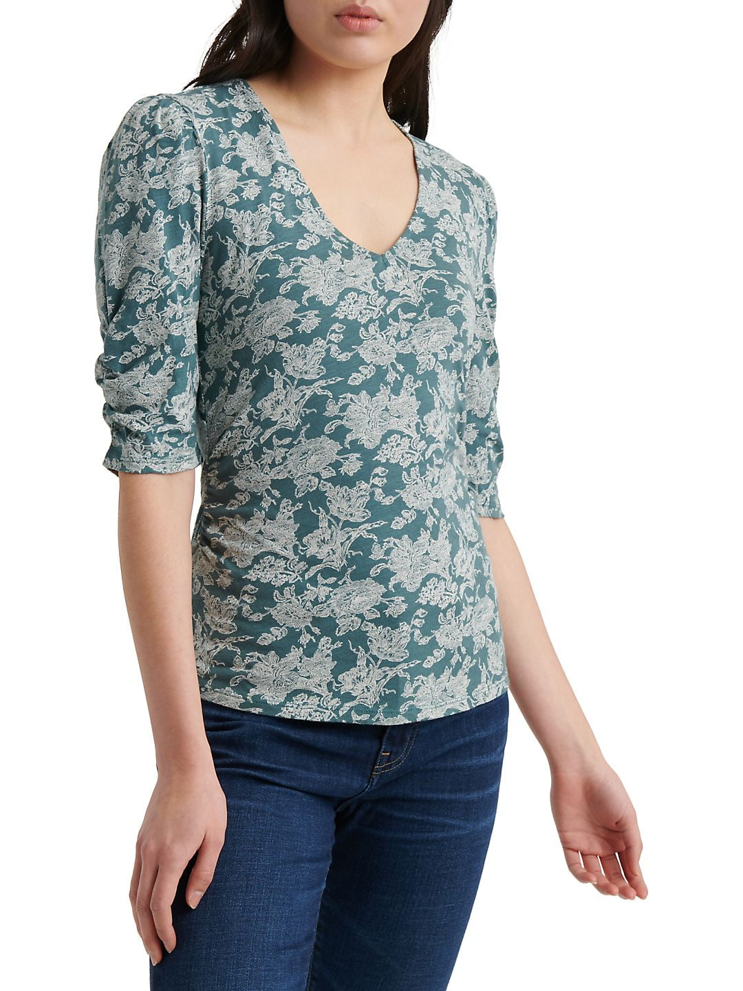 Lucky brand petite tops Clearance